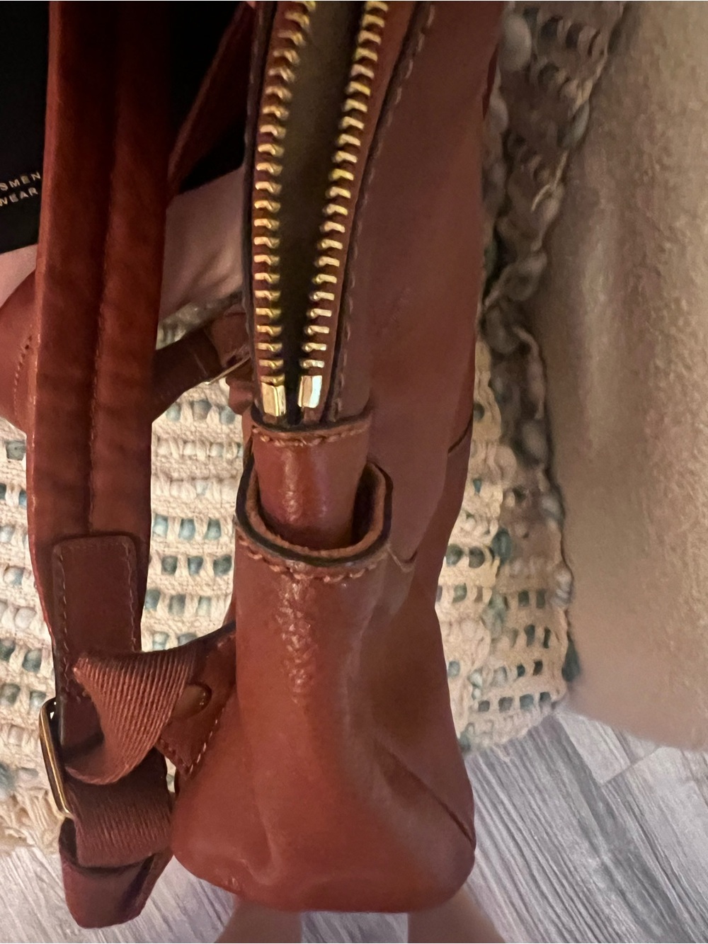Frye Rustic Chestnut Leather Mini Backpack - Picture 8 of 10